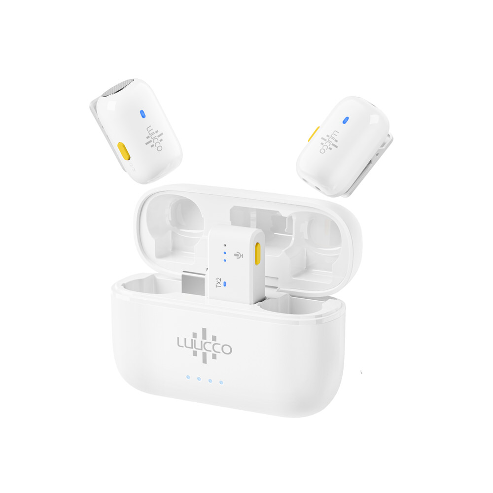 (image for) MiniPods USB-C Wireless Lavalier Microphone - White IN STOCK